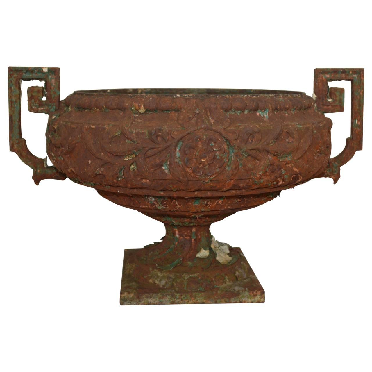 Late 19th Century 19th Century French Cast Iron Planter