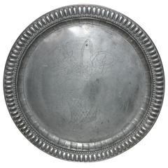 English Pewter Plate 1