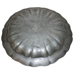 18th Century Swedish Pewter Dish