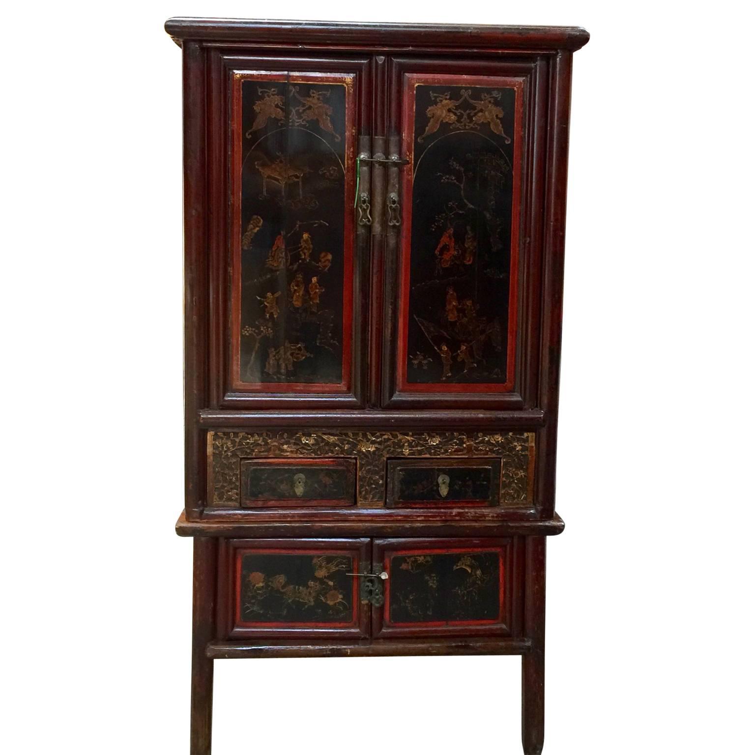 Early 20th Century Chinese Cabinet For Sale