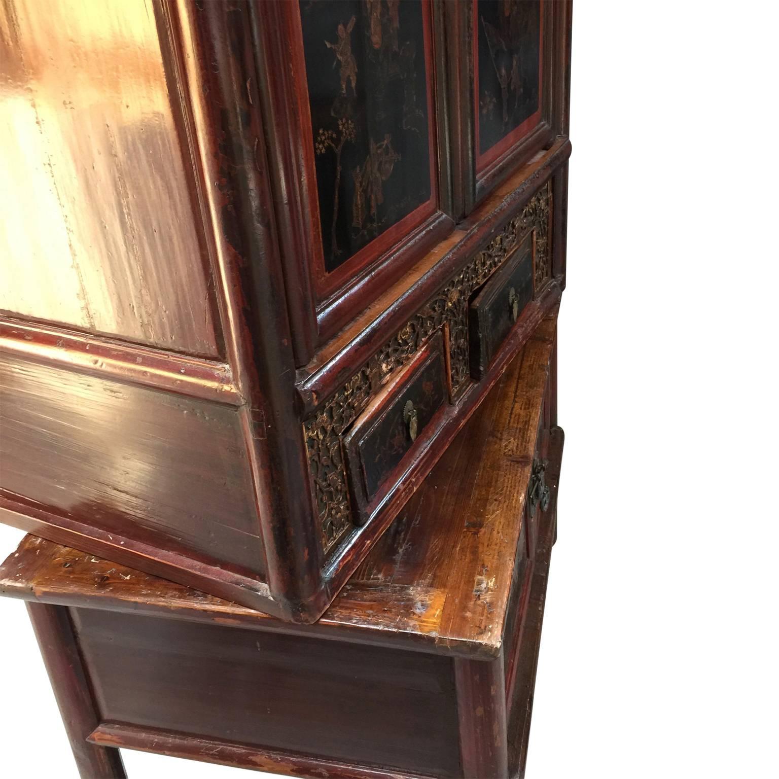 Early 20th Century Chinese Cabinet For Sale 8
