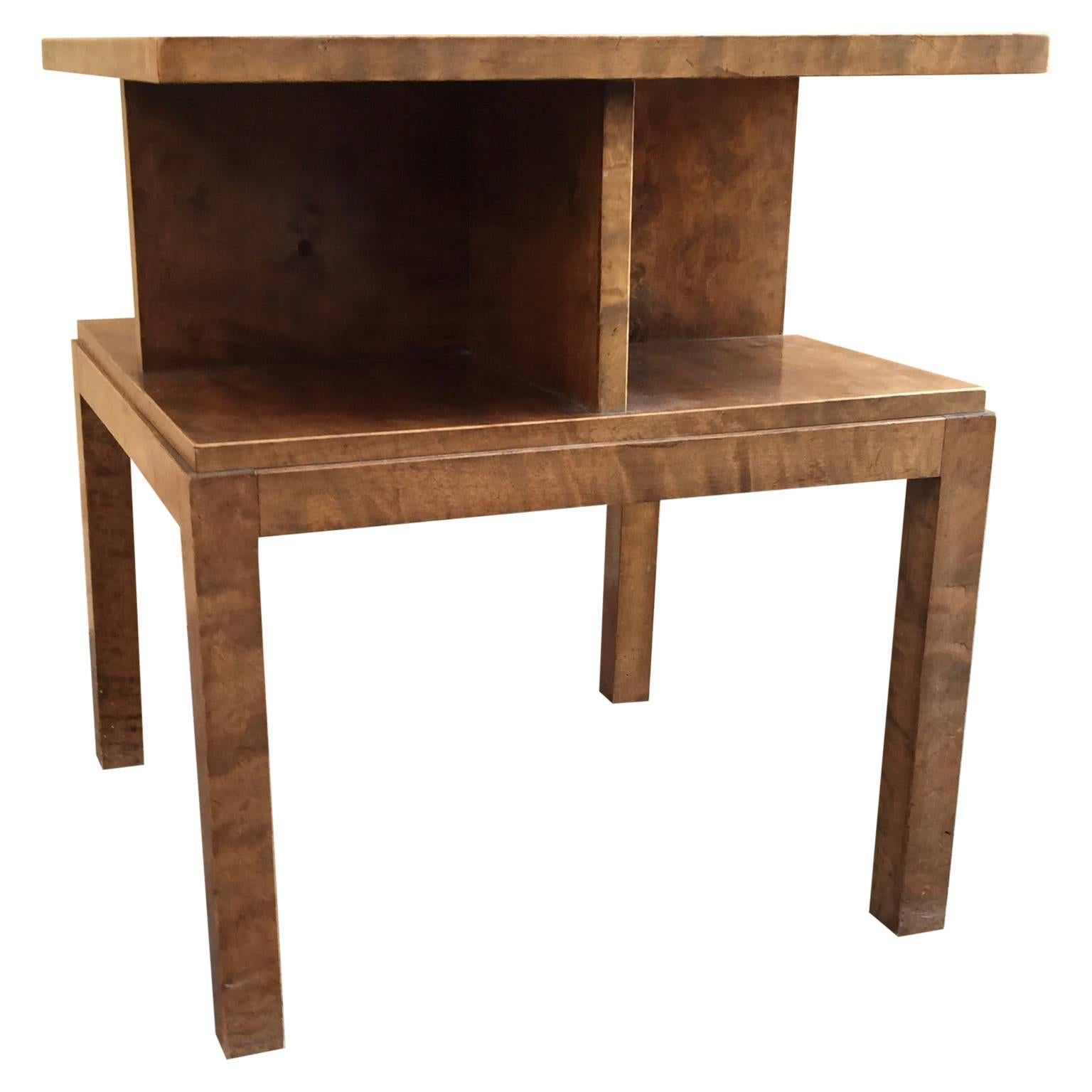 Square Art Deco Style Side Table In Good Condition In Copenhagen, K