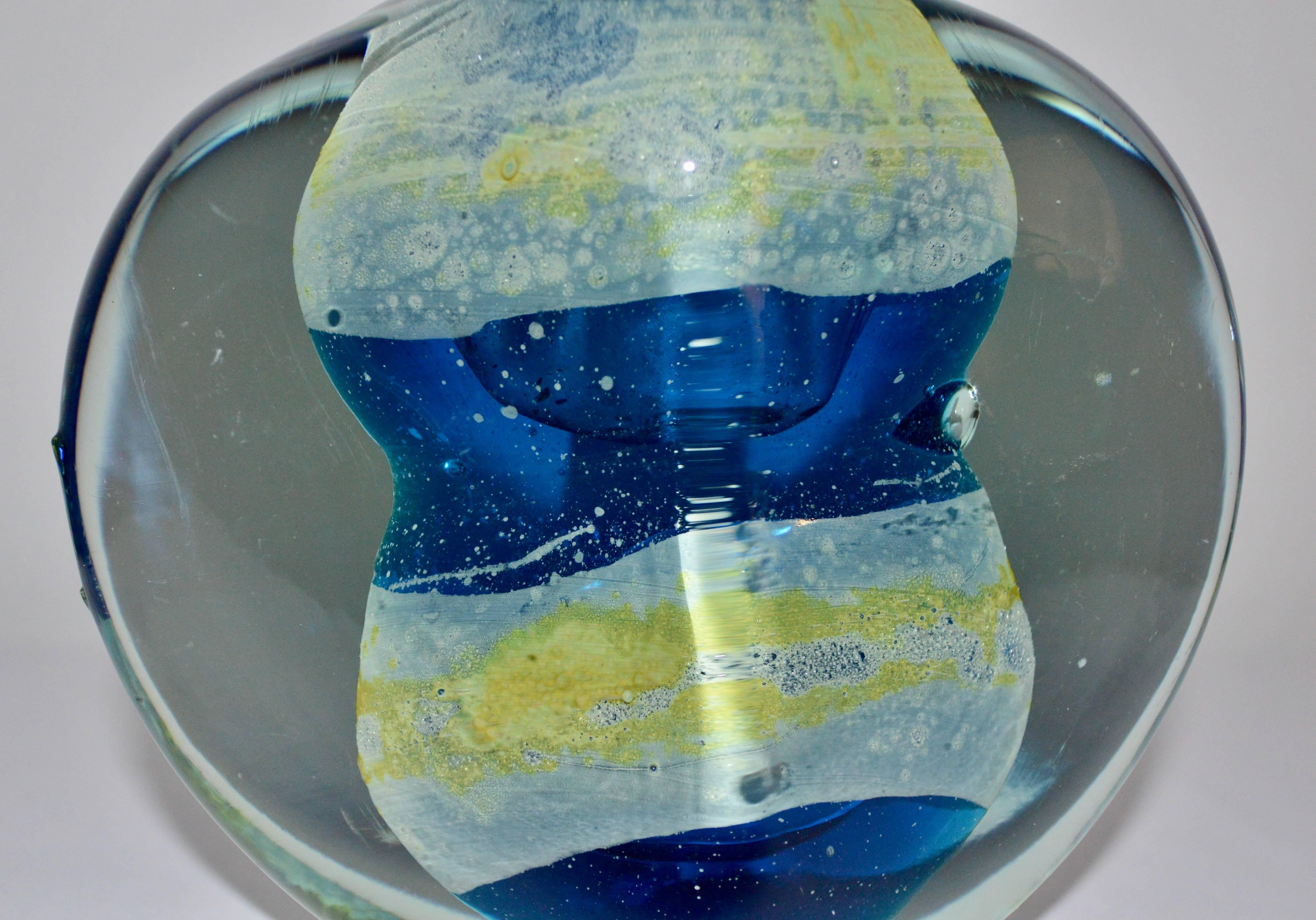 Mid-Century Murano Art Glass Vase  1