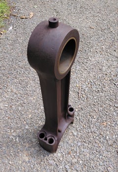 Locomotive Piston Rod Connector Cast Iron and Brass 33" High