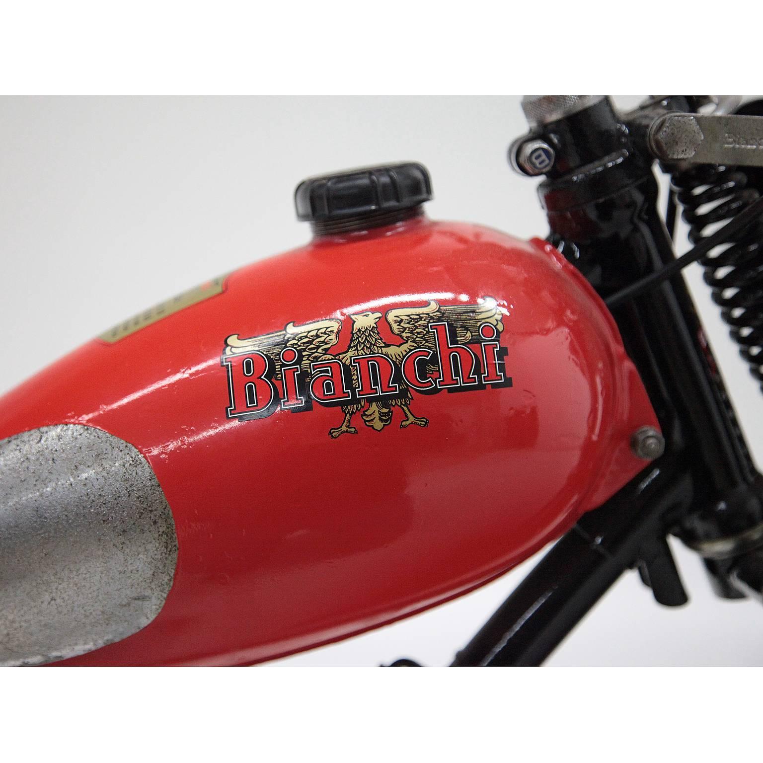 Mid-Century Modern Bianchi Moped, Italy, 1950s