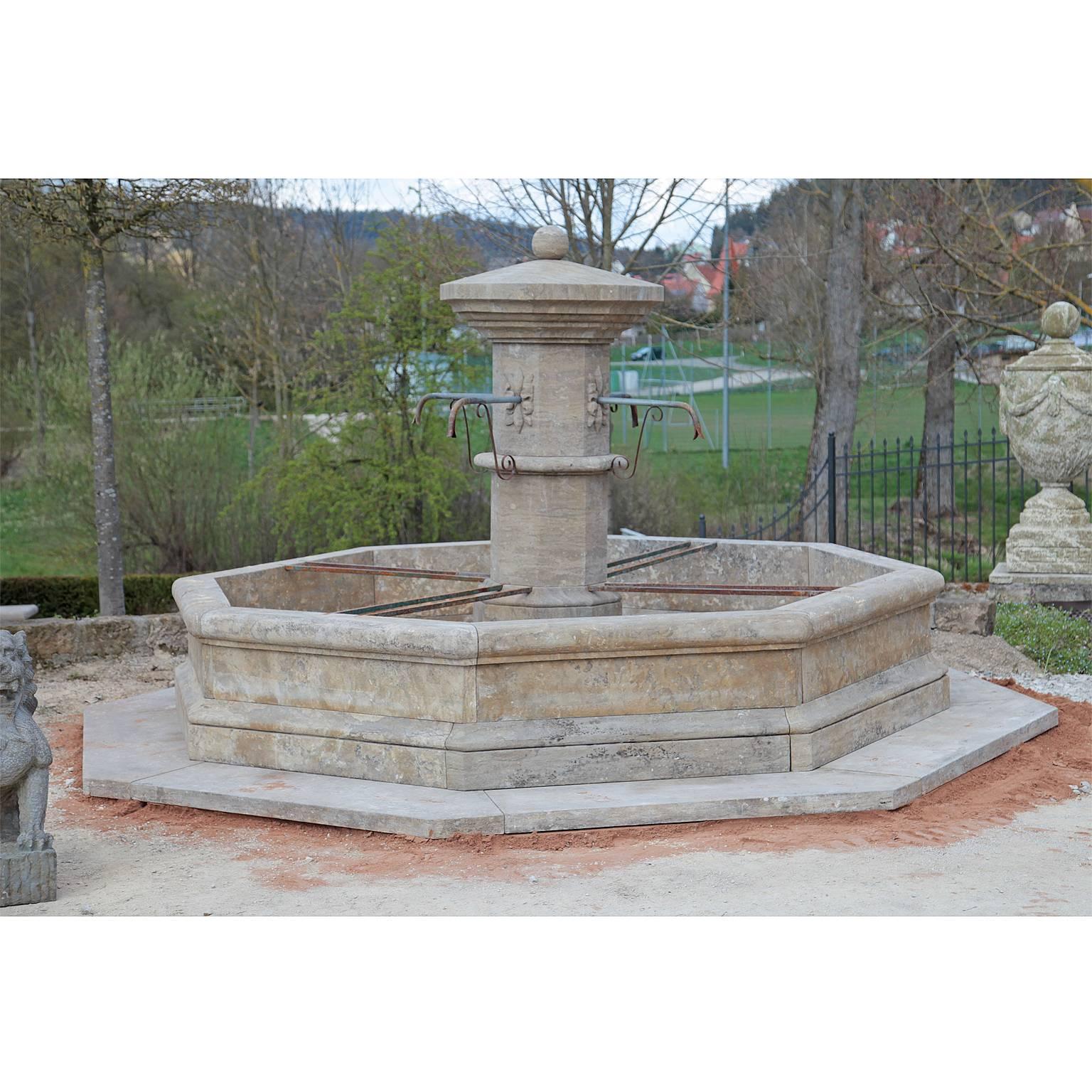 20th Century Fountain in Baroque Style