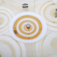 Murano Ceiling Lamp "La Murrina" by Gianmaria Potenza, Italy, 1970s