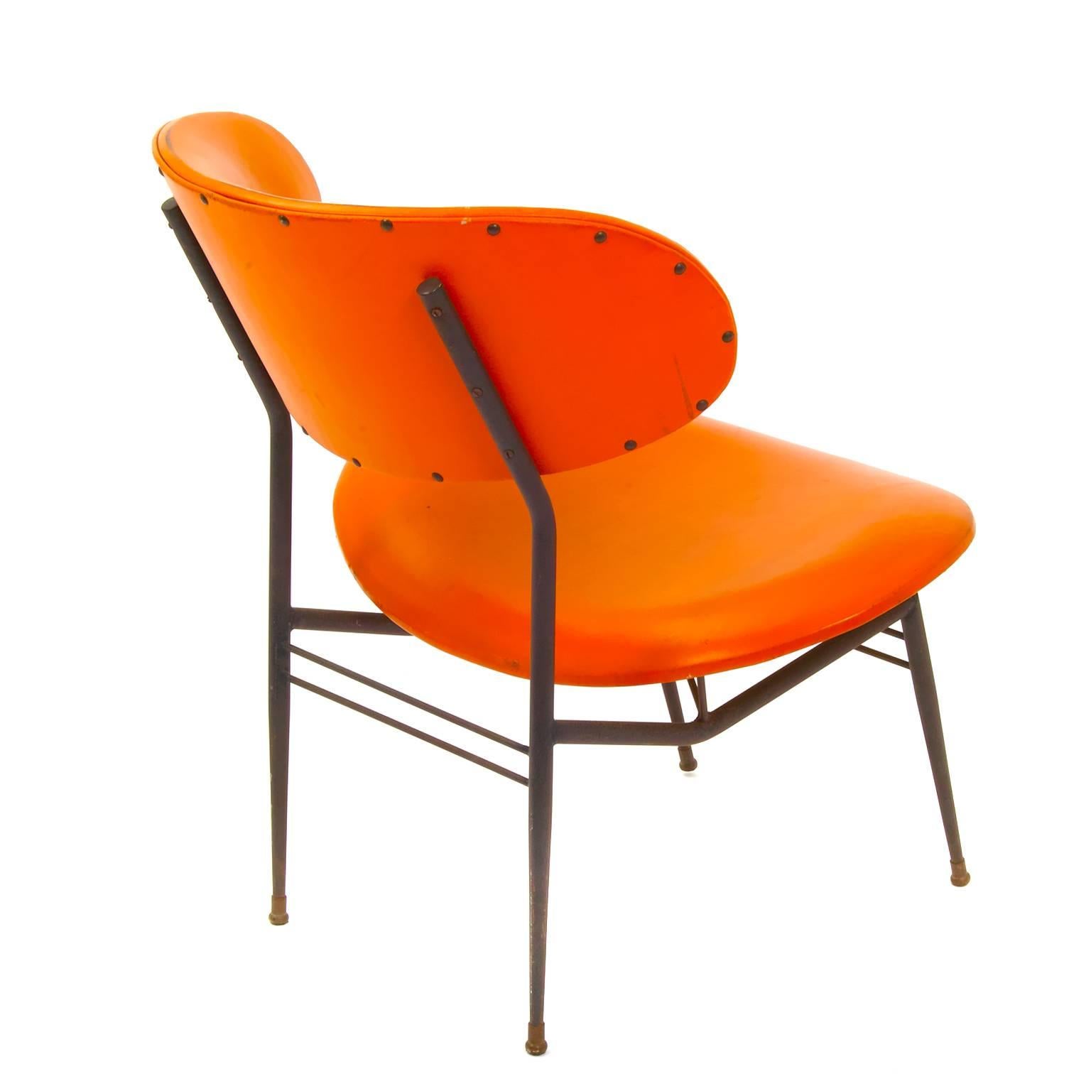Mid-Century Modern Four Chairs attr. Gastone Rinaldi für RIMA. Italy 1970s