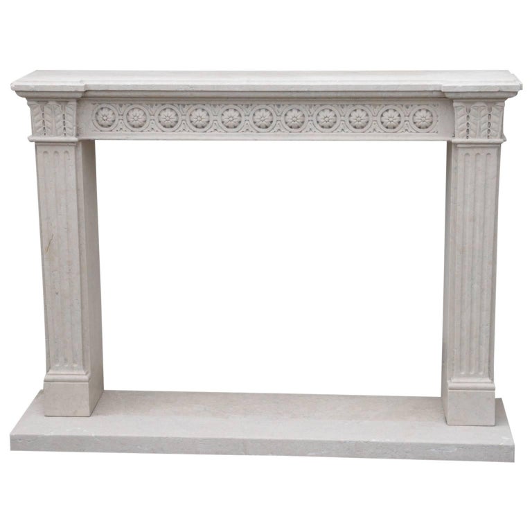Marble Fireplace Frame 20th Century For Sale At 1stdibs