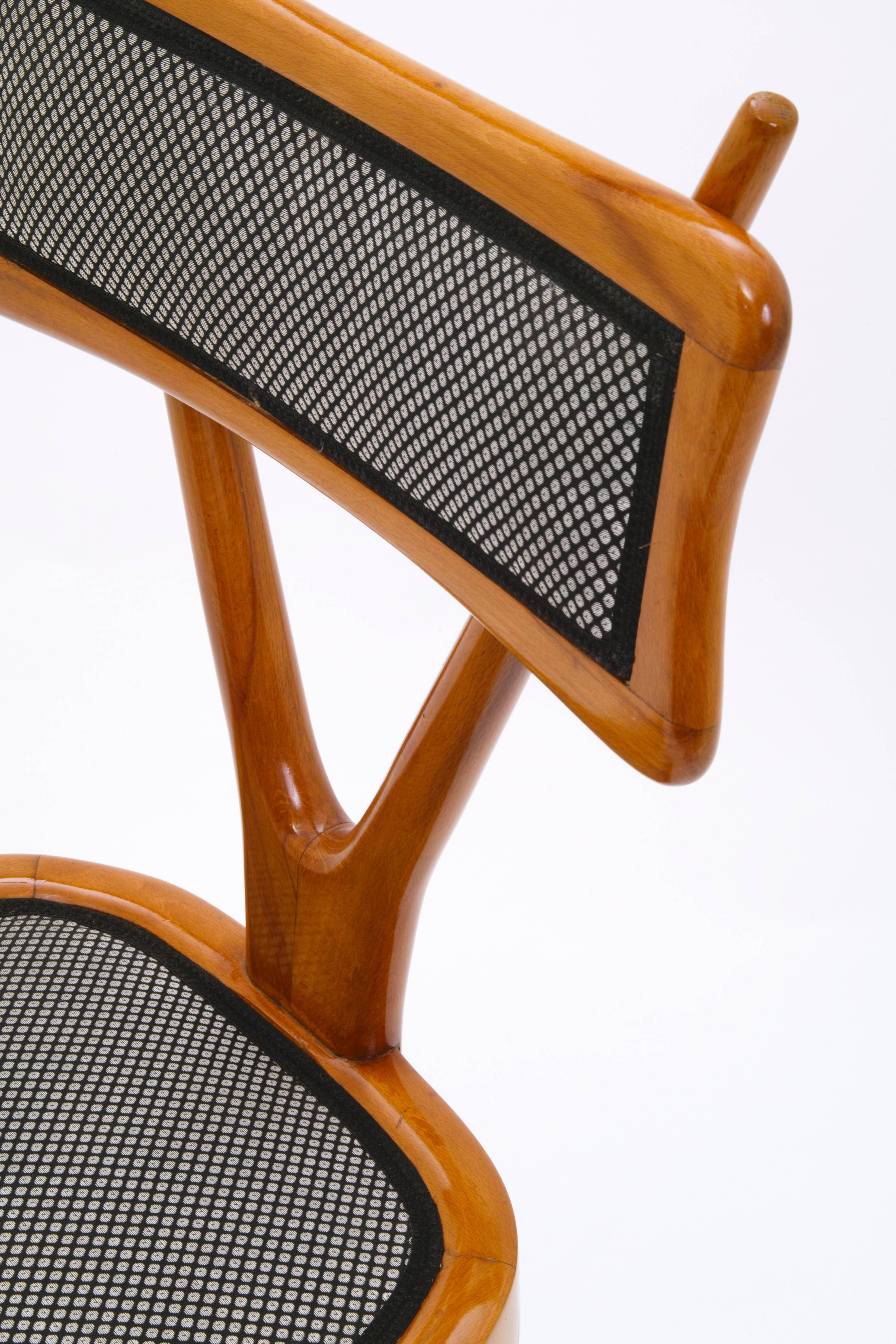 Italian Chairs in the Style of Gianni Vigorelli, Italy, 1950s