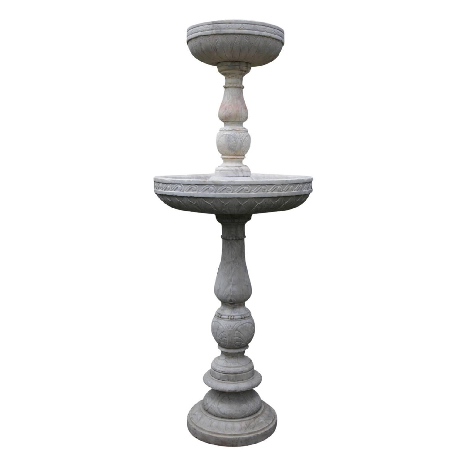 Marble Fountain, Italy, Sicilia, 19th Century