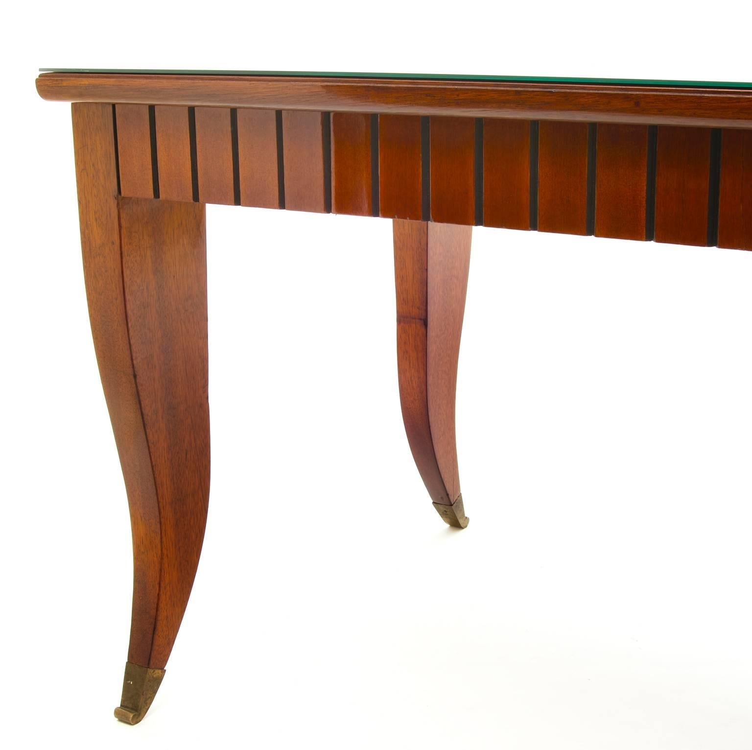 Mid-Century Modern Table, Attributed to Montalcini, Italy, 1940s