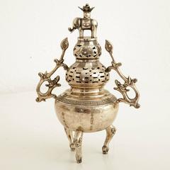 Asian Silver Censer