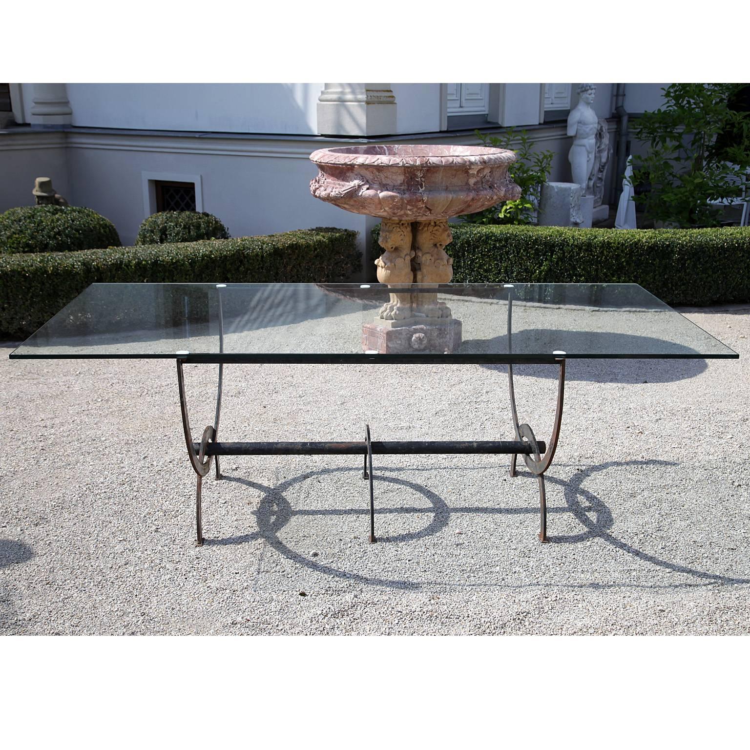 European Garden Table, Mid-20th Century