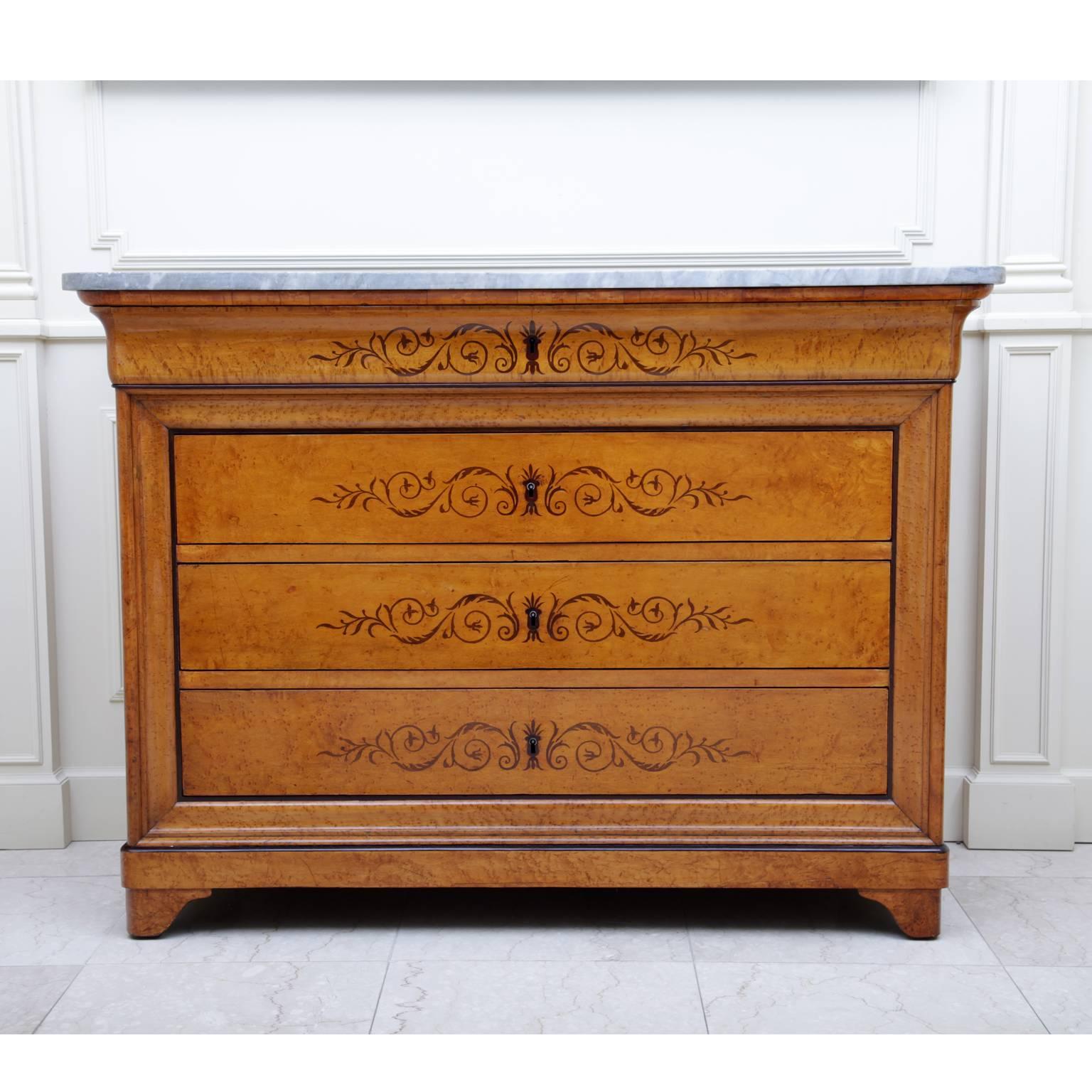 Charles X Chest of Drawers, France, 1830-1835 In Excellent Condition In Greding, DE