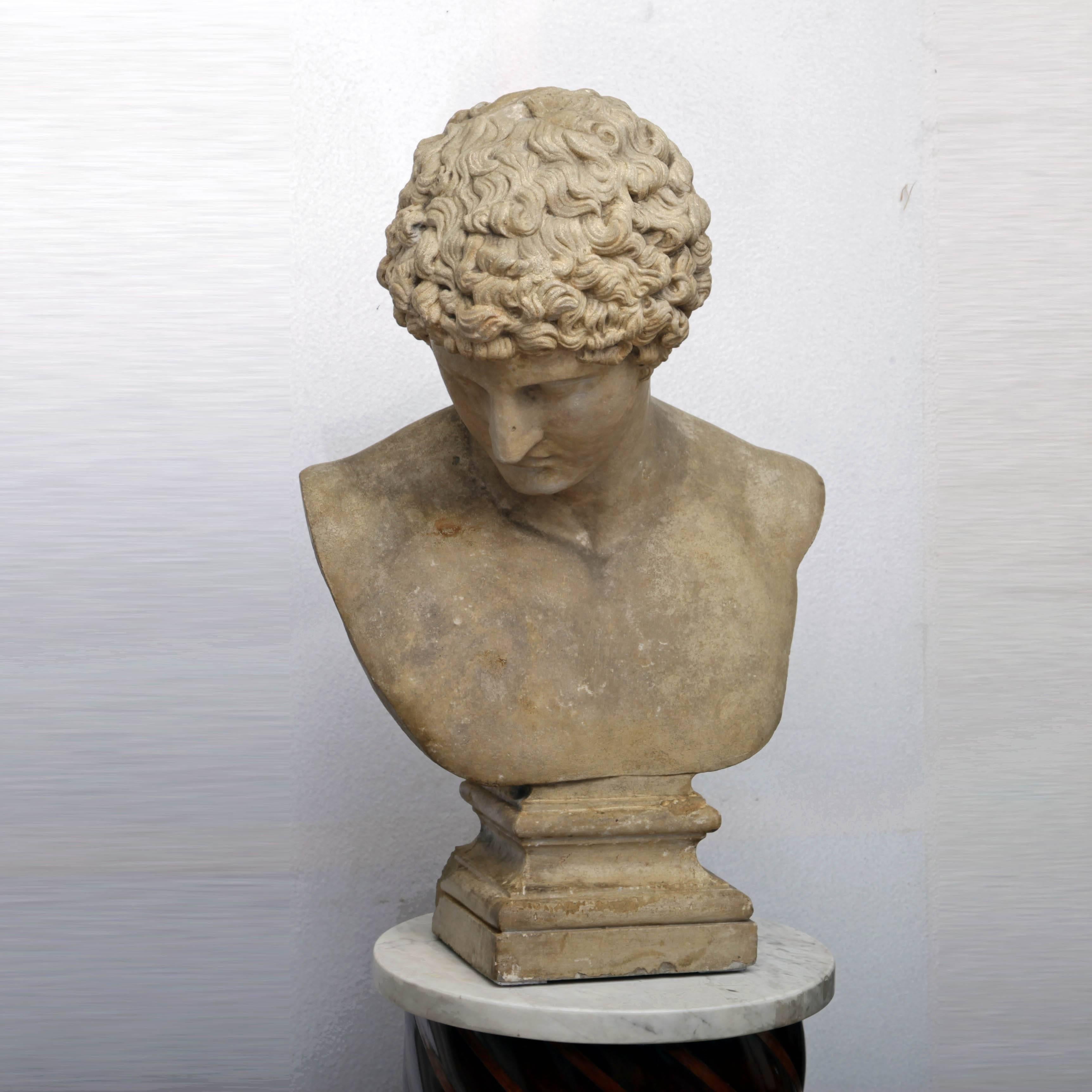 Neoclassical Copy of the Capitoline Antinous, 19th Century