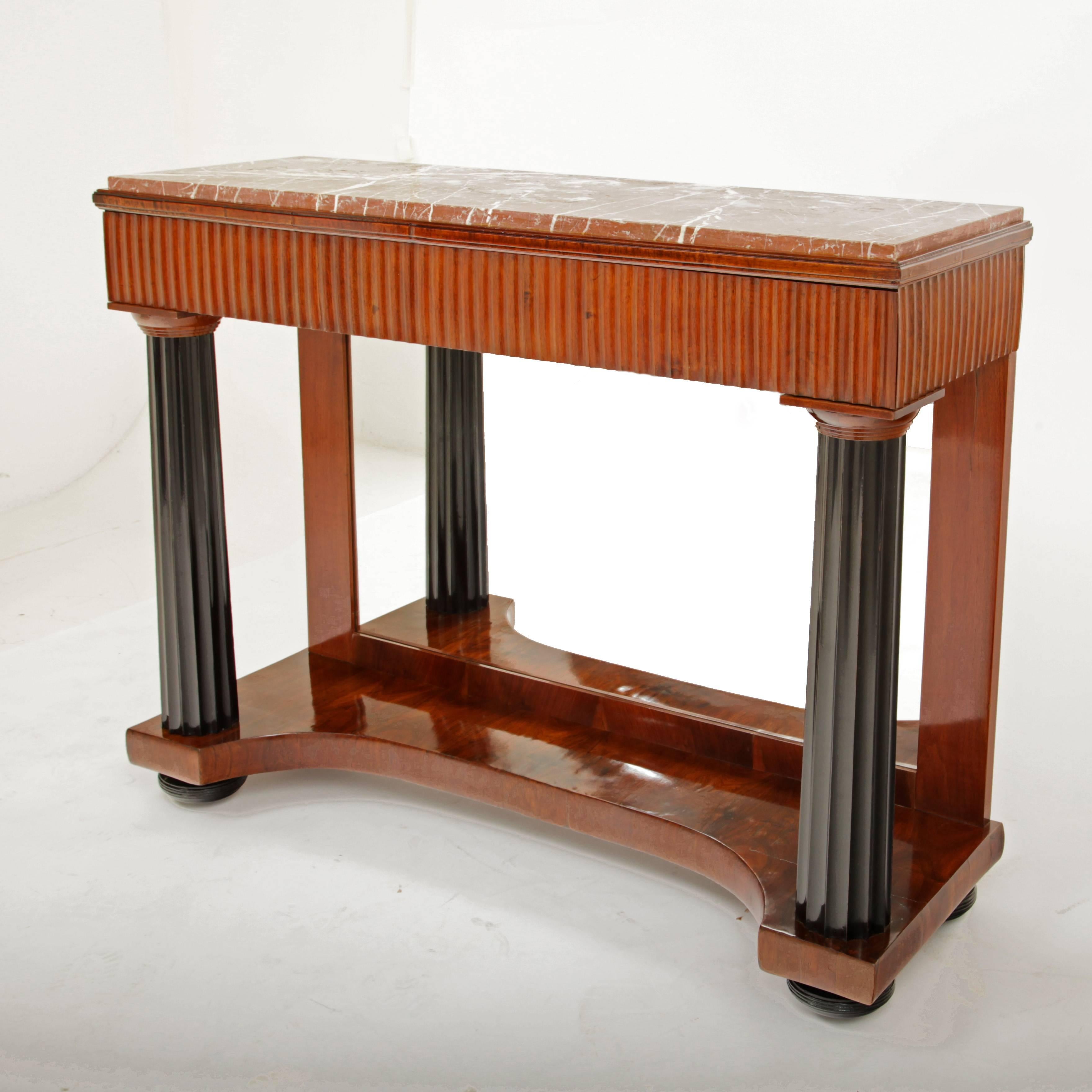 Neoclassical Console Table Italy, 19th Century In Excellent Condition In Greding, DE