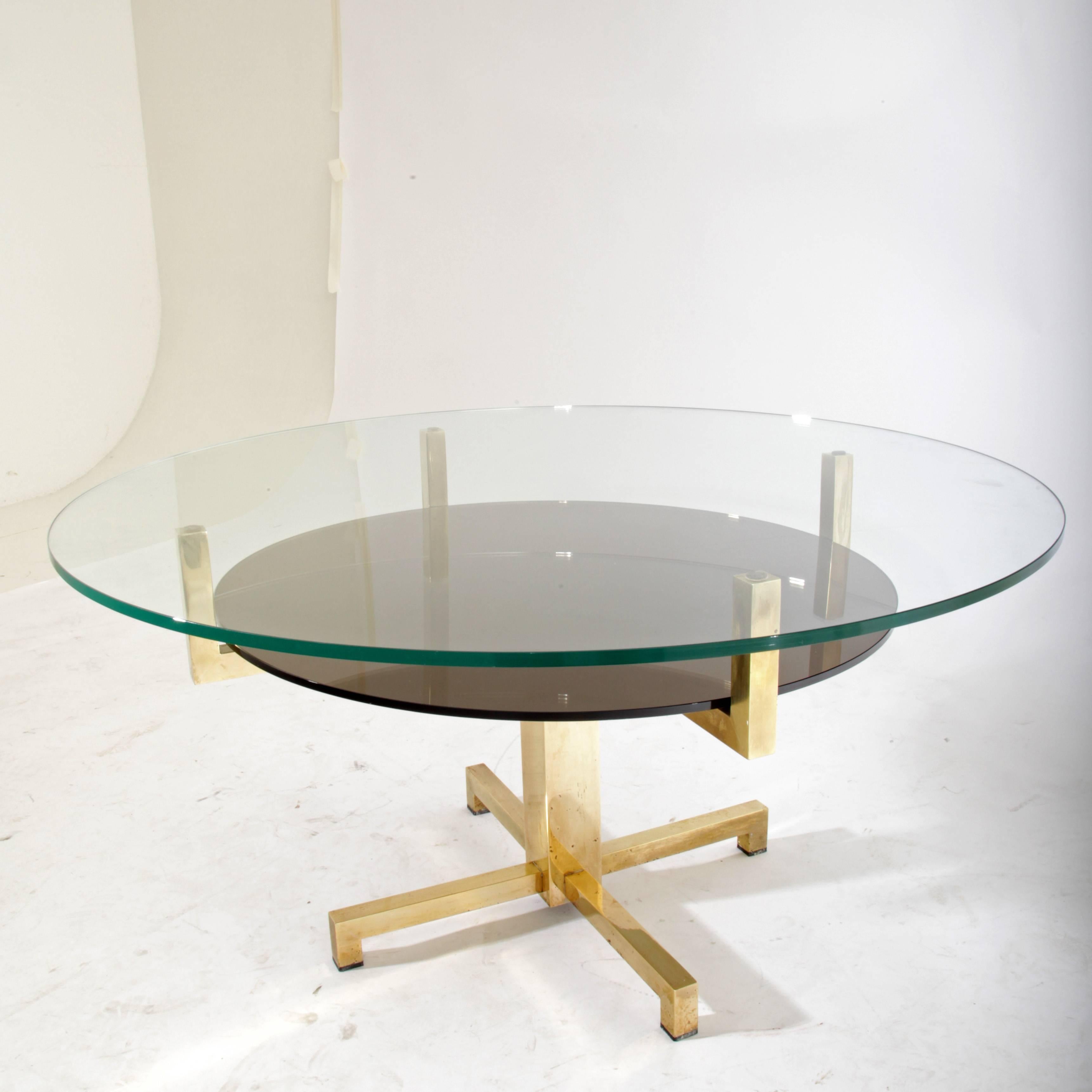 Late 20th Century Glass Table by Romeo Rega, Italy, 1970s