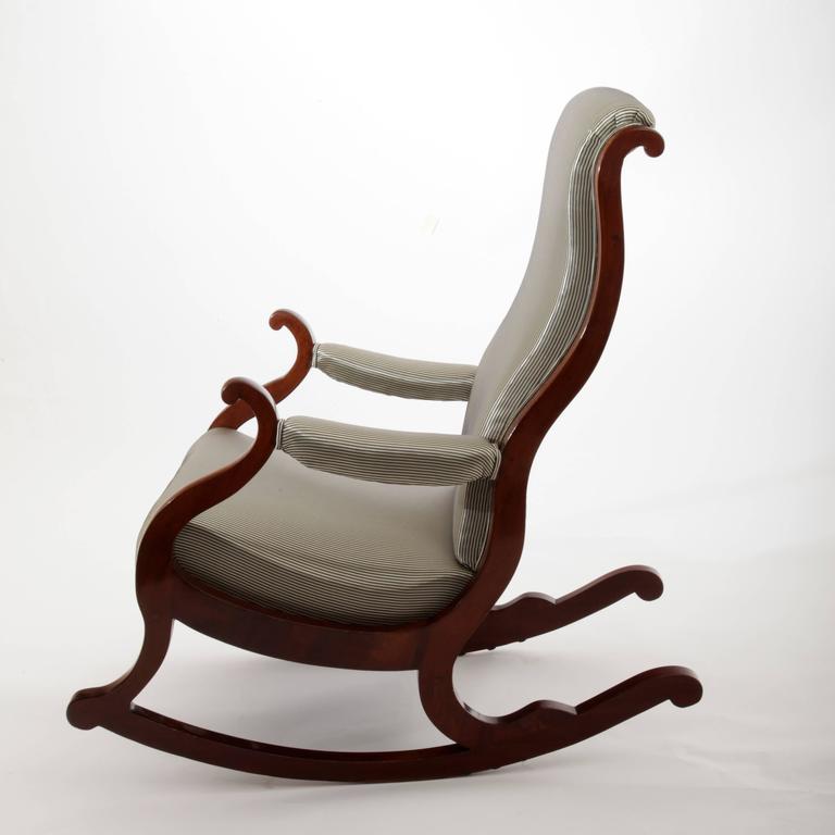 Biedermeier Rocking Chair, Prob. North German at 1stDibs rocking german, german rocking chair
