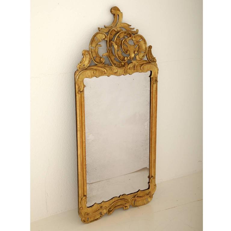 Rococo Wall Mirror, South German, circa 1770 For Sale at 1stdibs