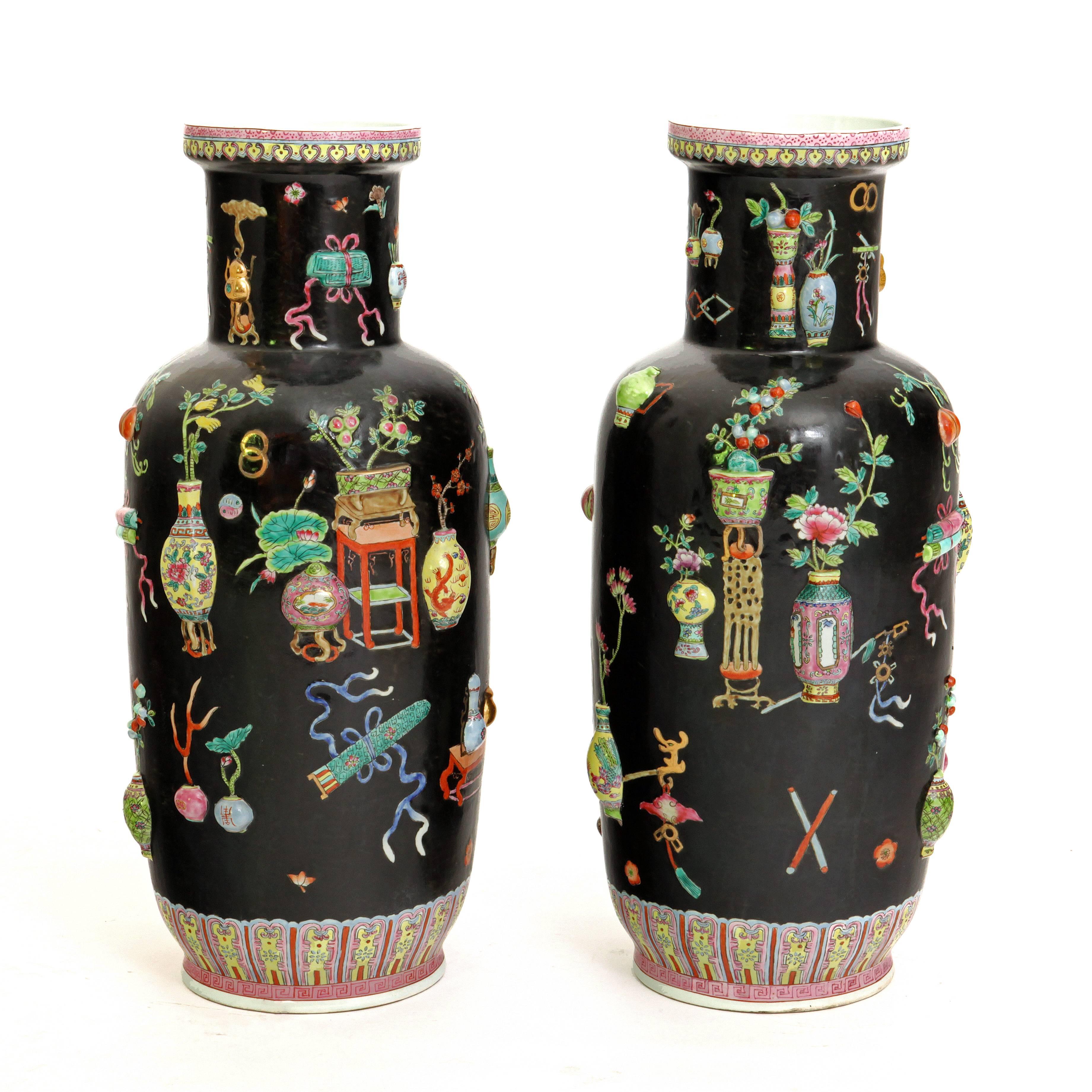 Chinese Porcelain Vases, 20th Century 5