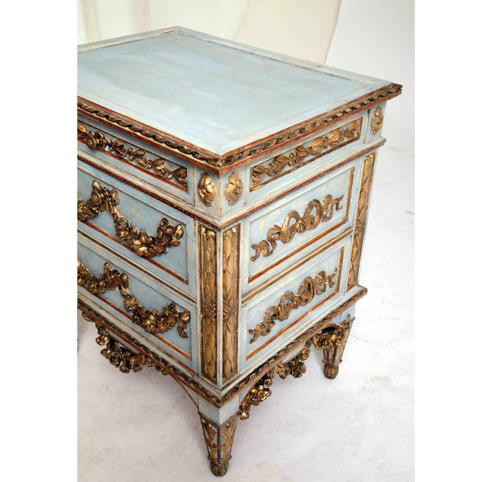 European Louis Seize Style Chest of Drawers, Second Half of the 19th Century