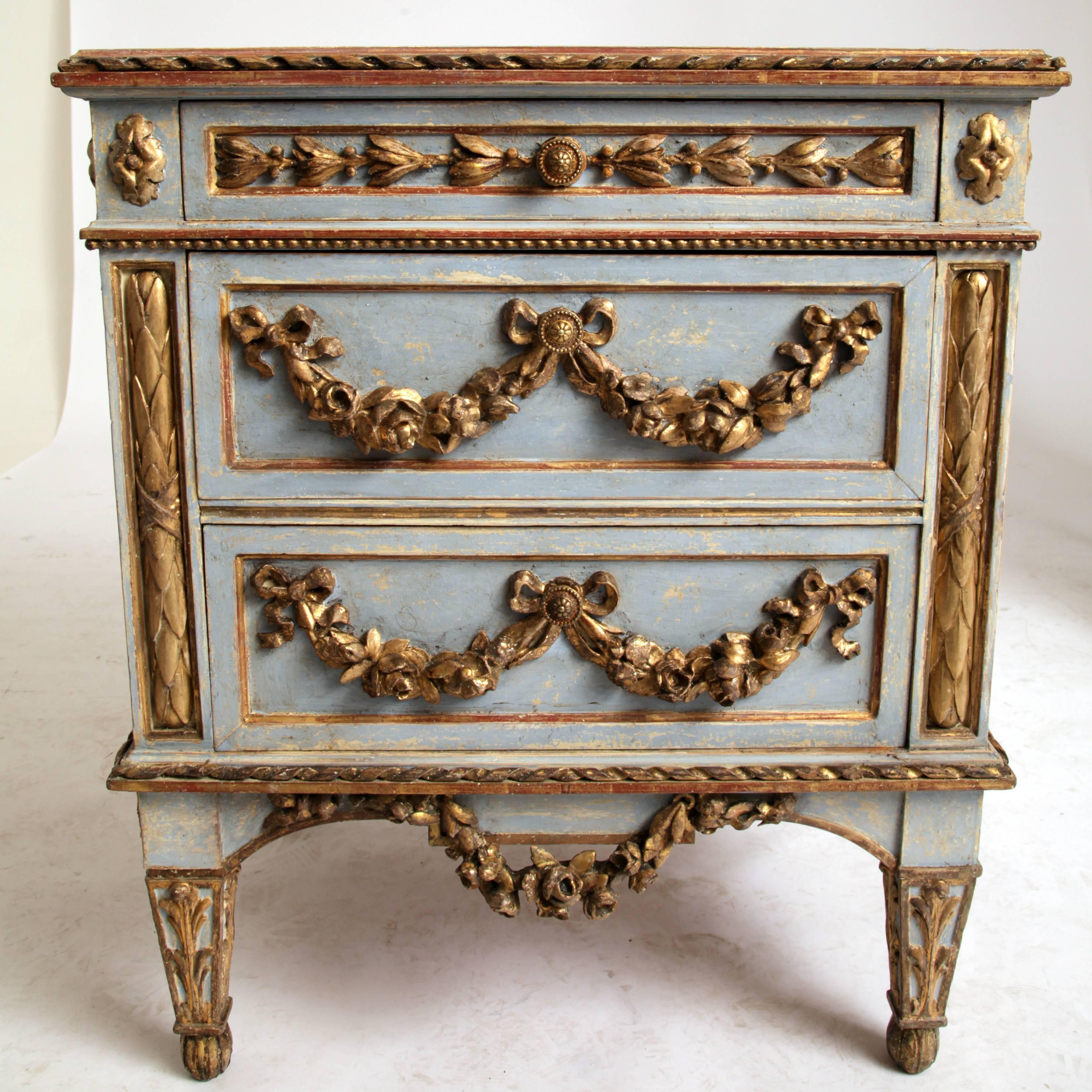 Louis Seize Style Chest of Drawers, Second Half of the 19th Century 1