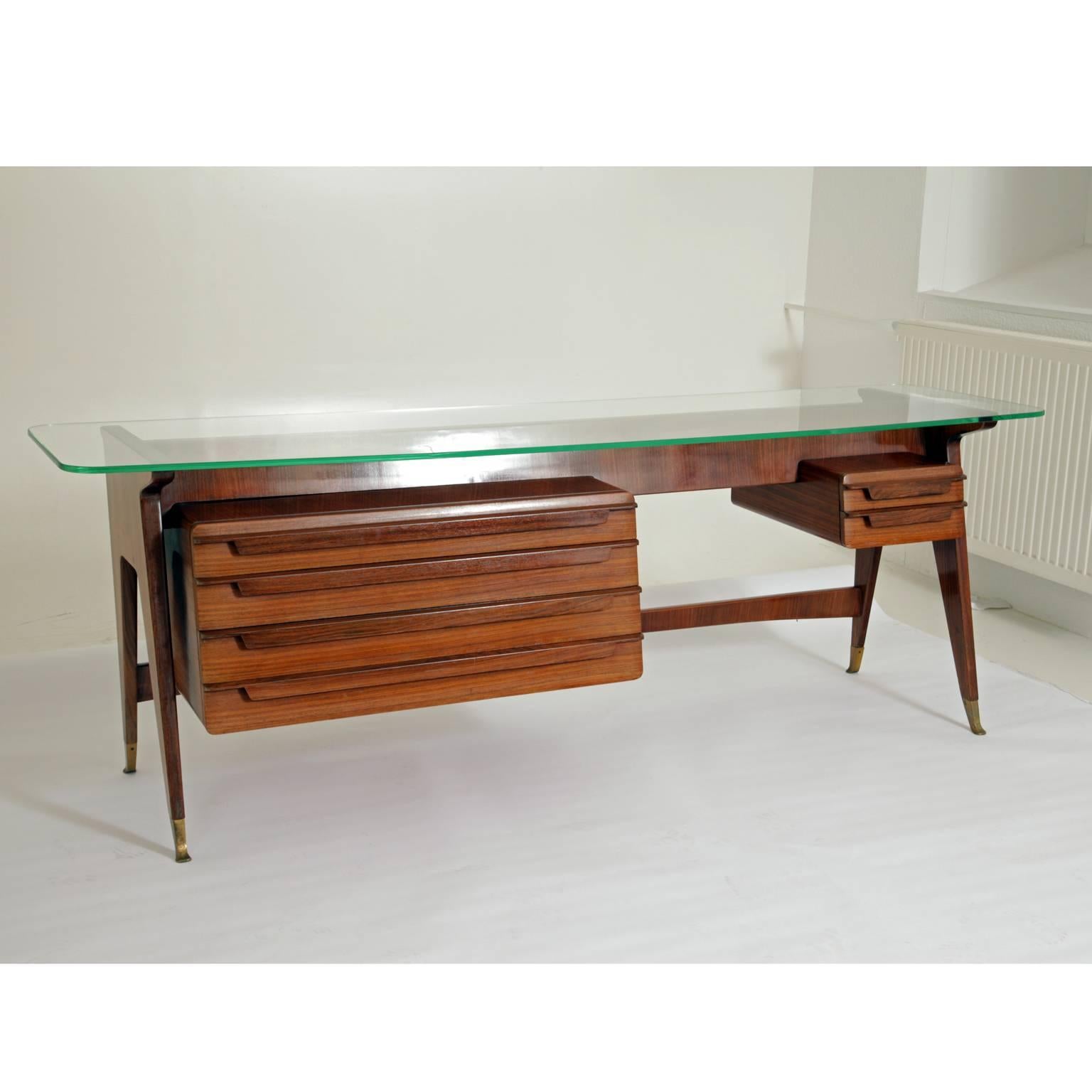 Veneer Mid-Century Dressing Table, Italy