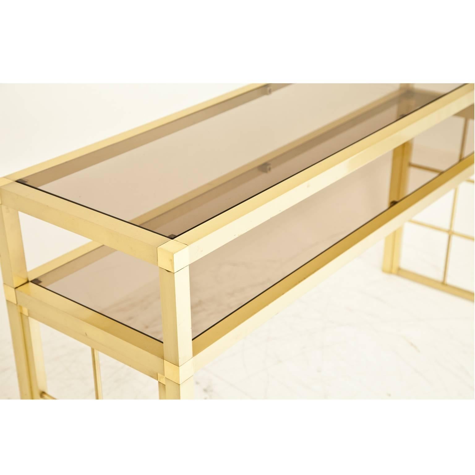 Mid-Century Modern Italian Console Table by 