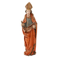 Antique Sculpture of Saint Eligius, 1480-1500