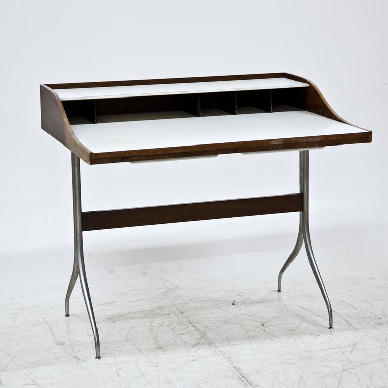 George Nelson Swag Leg Desk 1950s At 1stdibs Mid 20th Century George Nelson Swag Leg Desk 1950s For