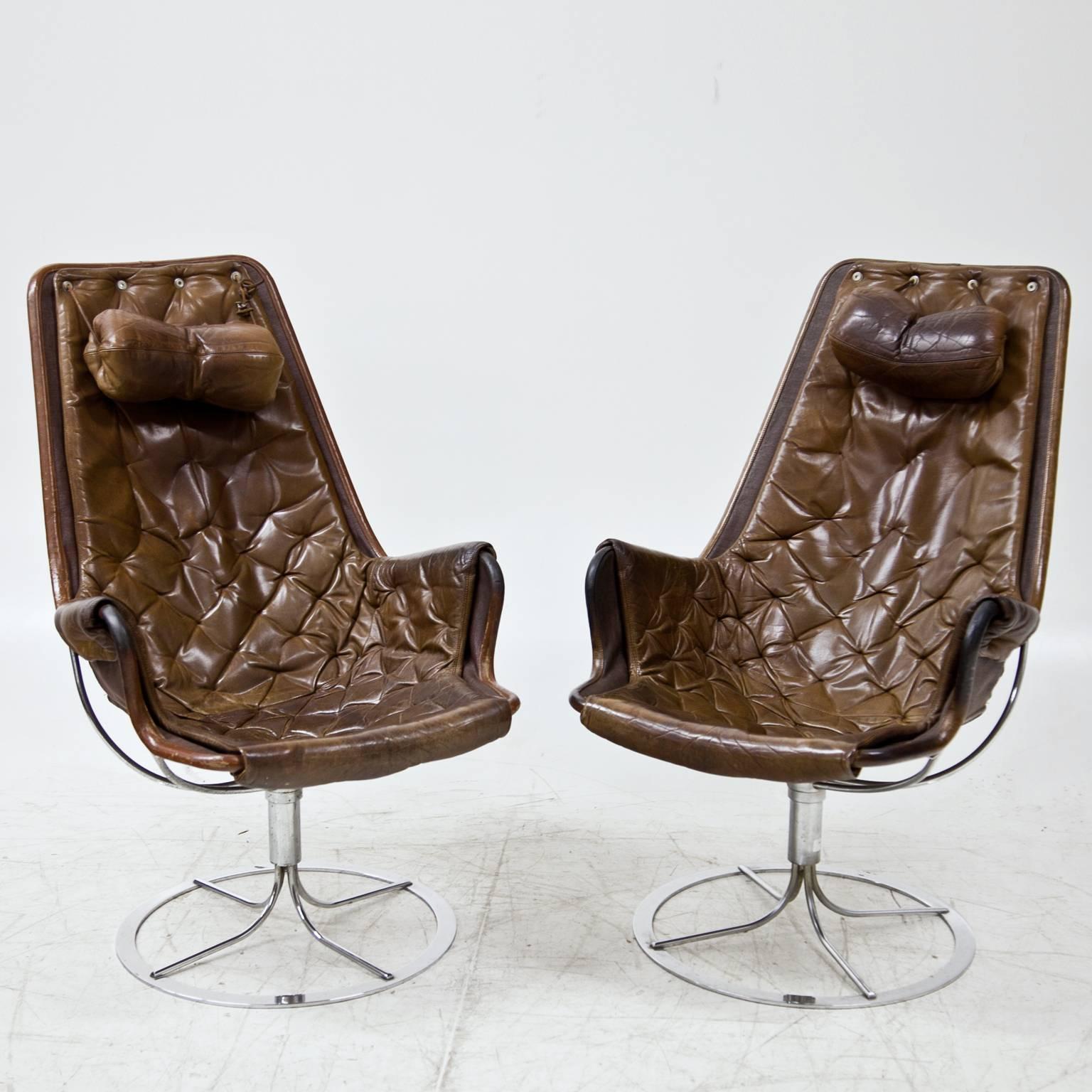 Jetson Chairs by Bruno Mathsson for DUX, Sweden, 1960s In Excellent Condition In Greding, DE