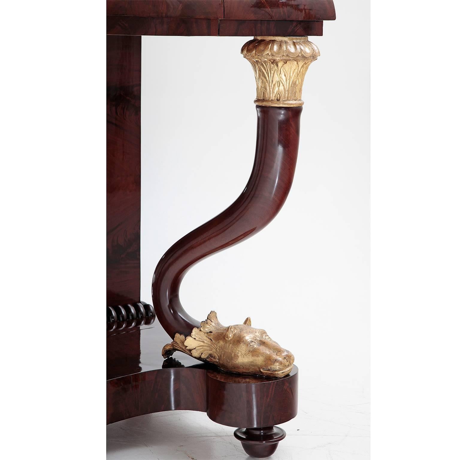 Empire Console Table, Early 19th Century