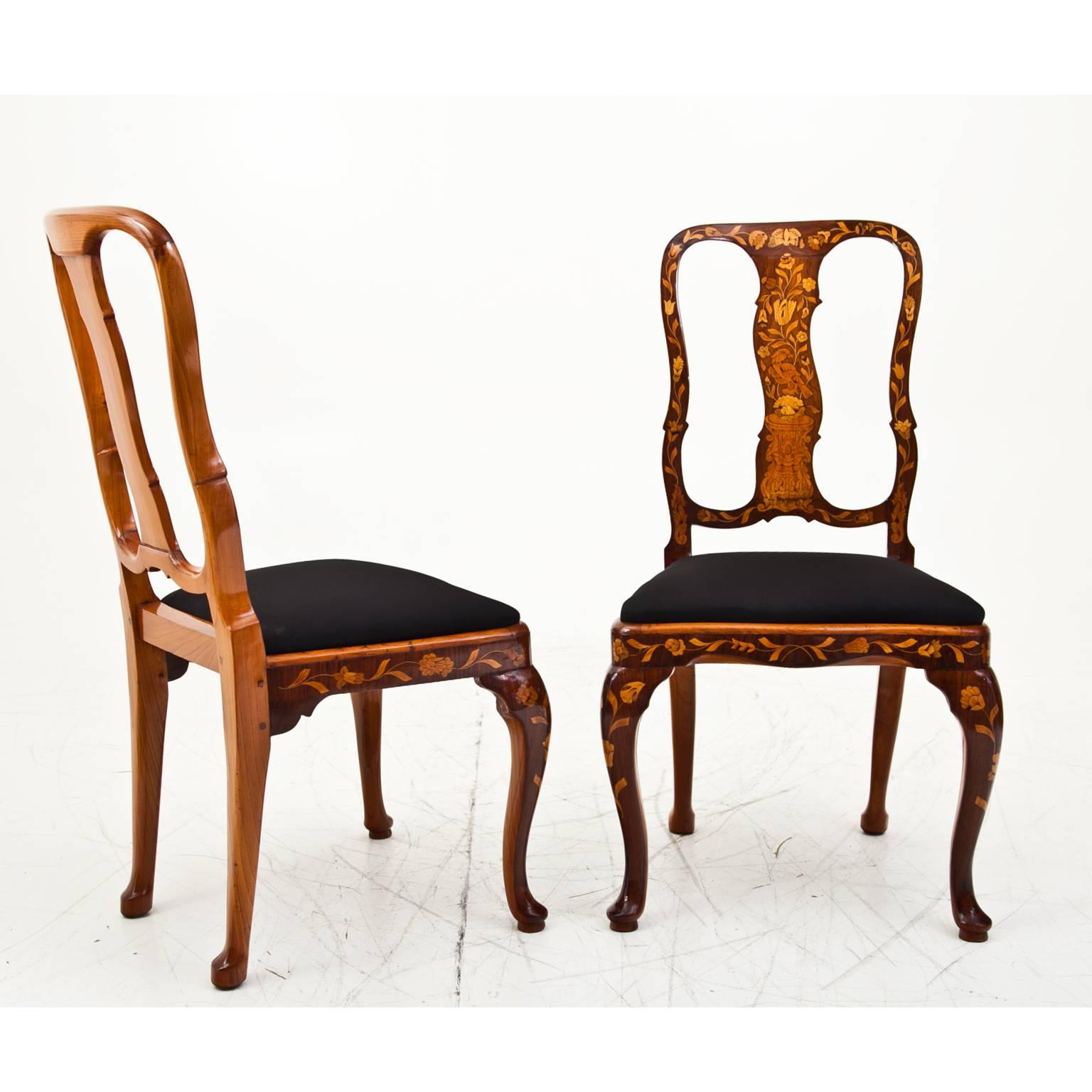Dutch Baroque Chairs, 18th Century im Zustand „Hervorragend“ in Greding, DE