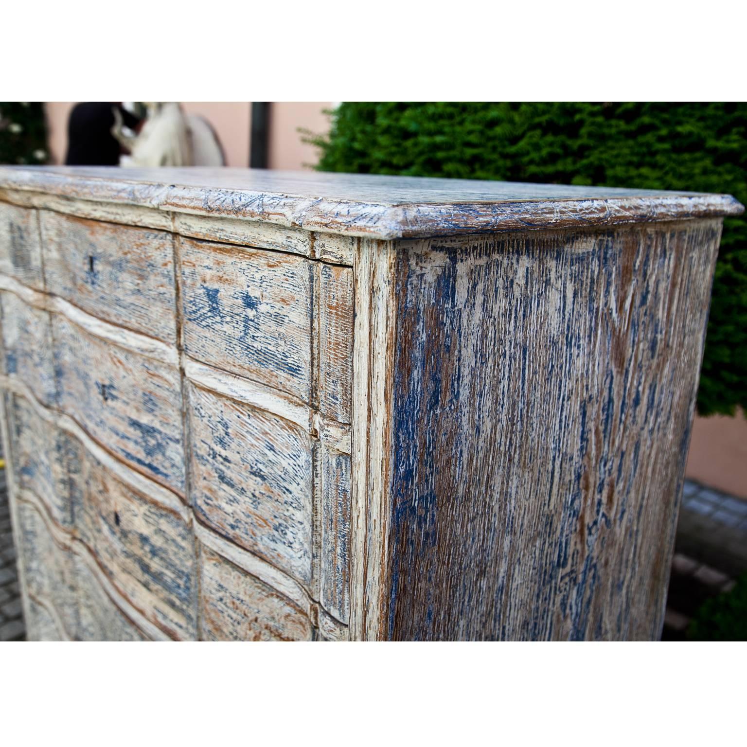 European Gustavian Style Chest of Drawers, Early 20th Century