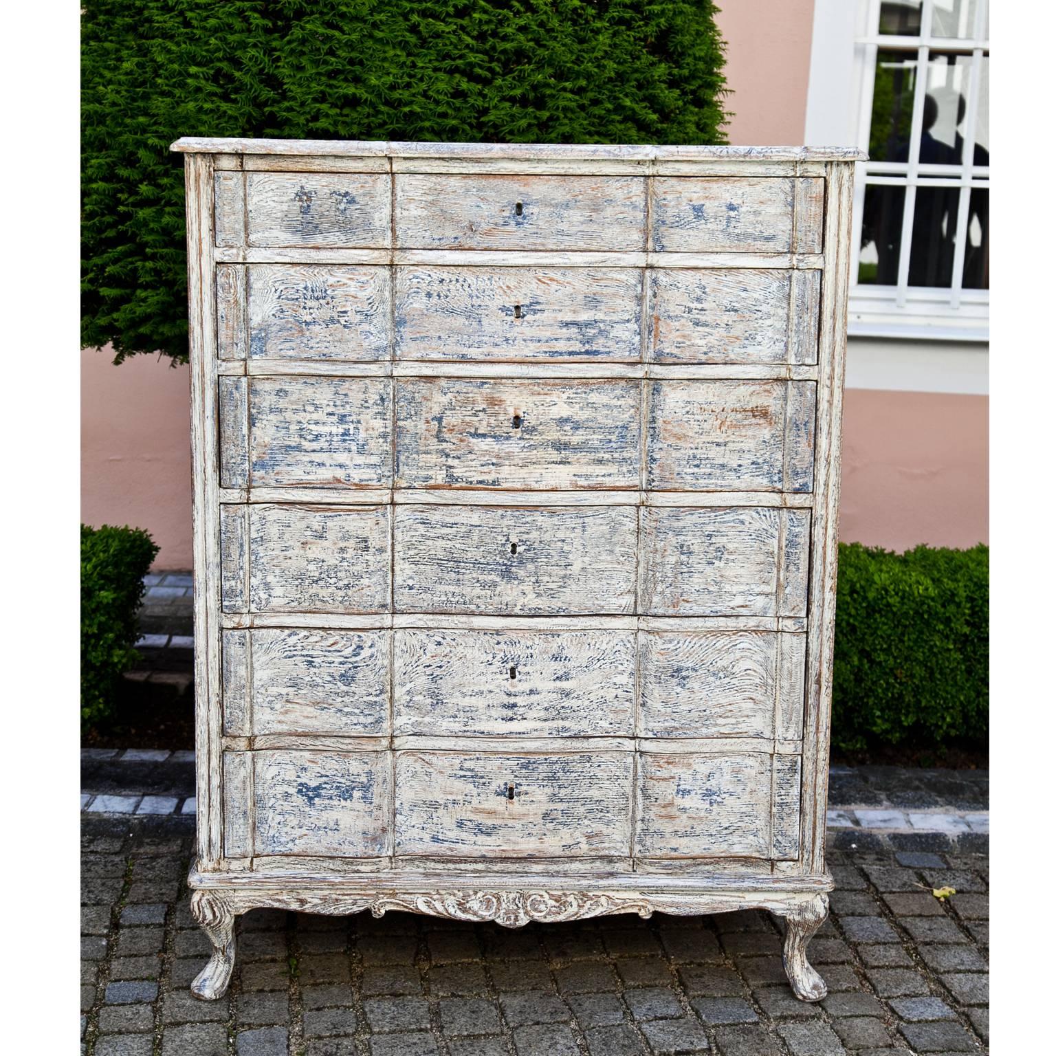 Gustavian Style Chest of Drawers, Early 20th Century In Good Condition In Greding, DE