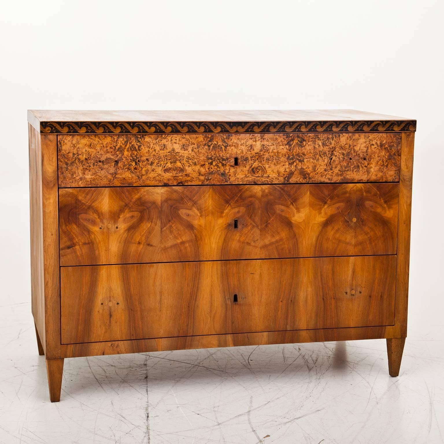 Biedermeier Chest of Drawers, Probably South German, 1820s In Good Condition In Greding, DE