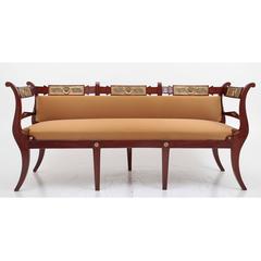 Neoclassical Bench, Italy, 19th Century