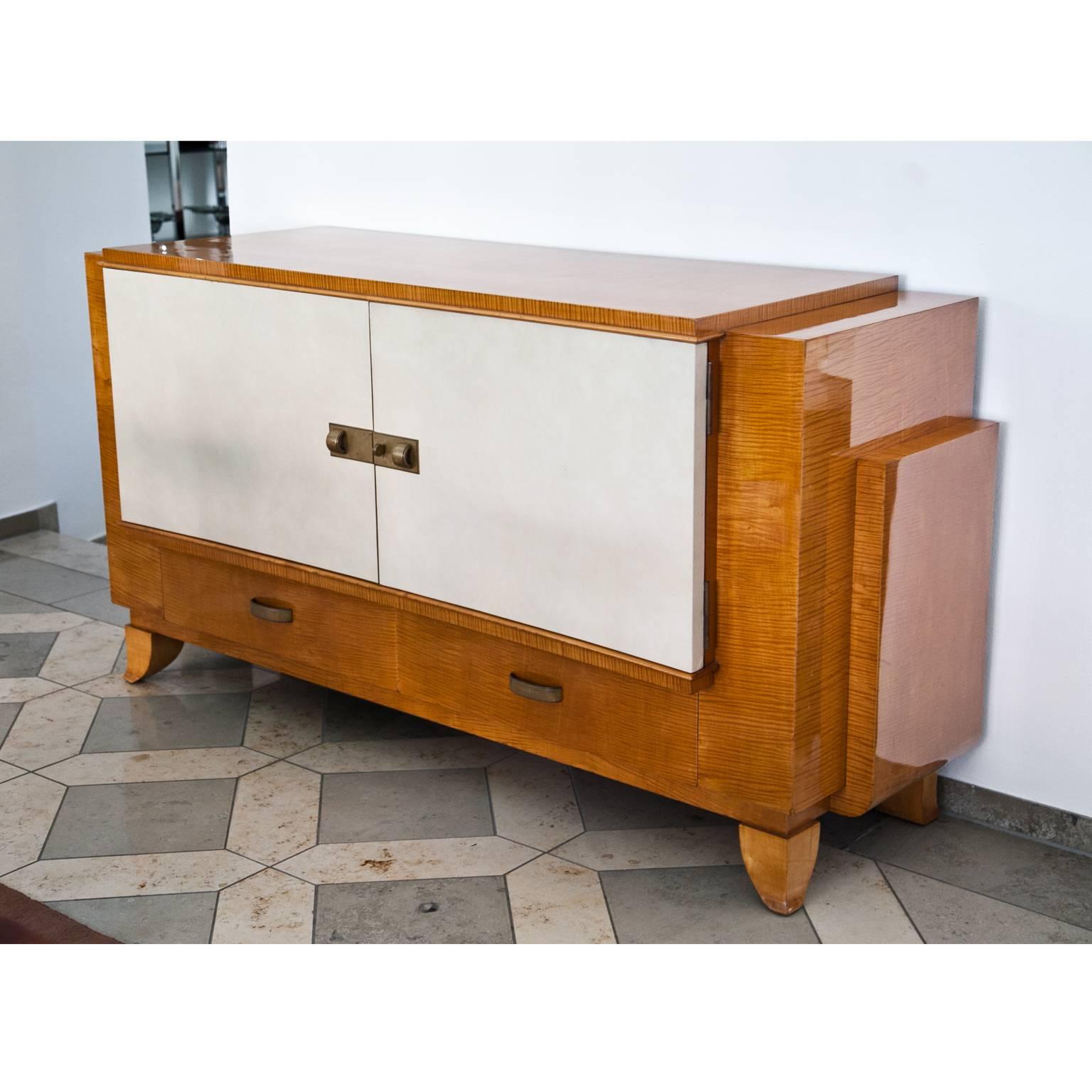 French Art Deco Sideboard, France, 1940s