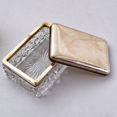 Crystal Toiletry Set, Russia, circa 1900