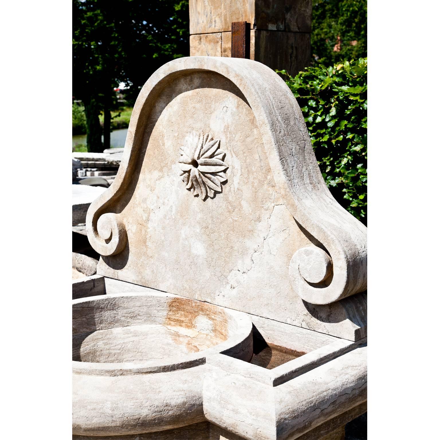 Renaissance Wall Fountain in Antique Style
