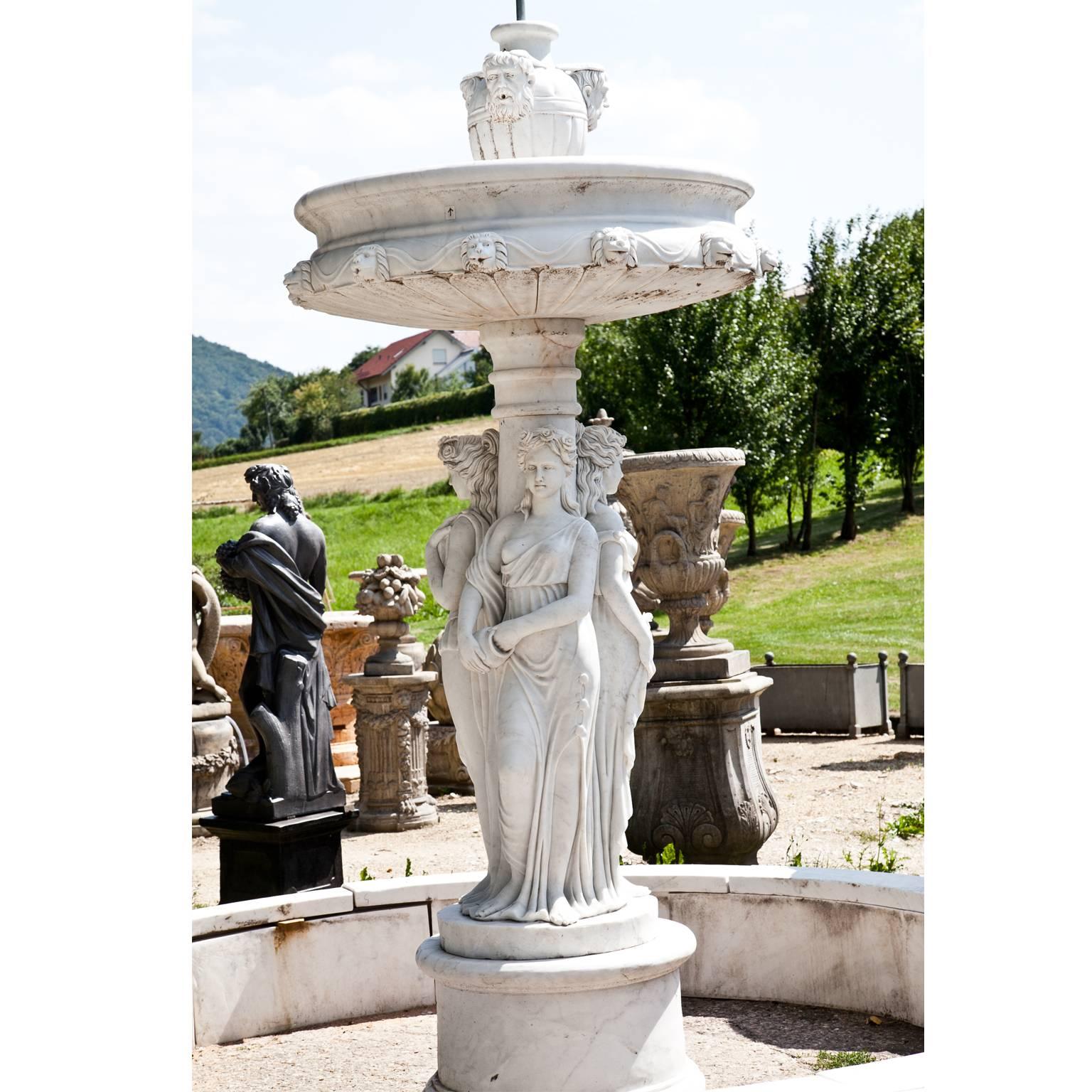 European Three Graces Fountain, 21st Century