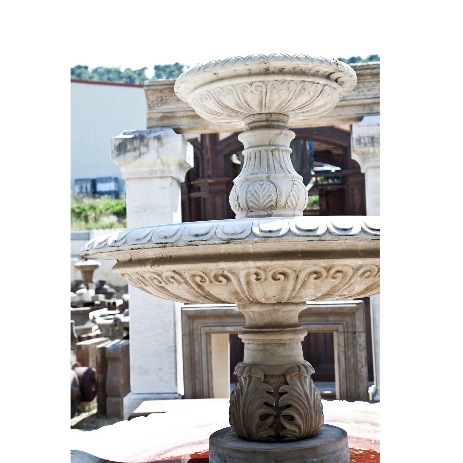 neoclassical fountain