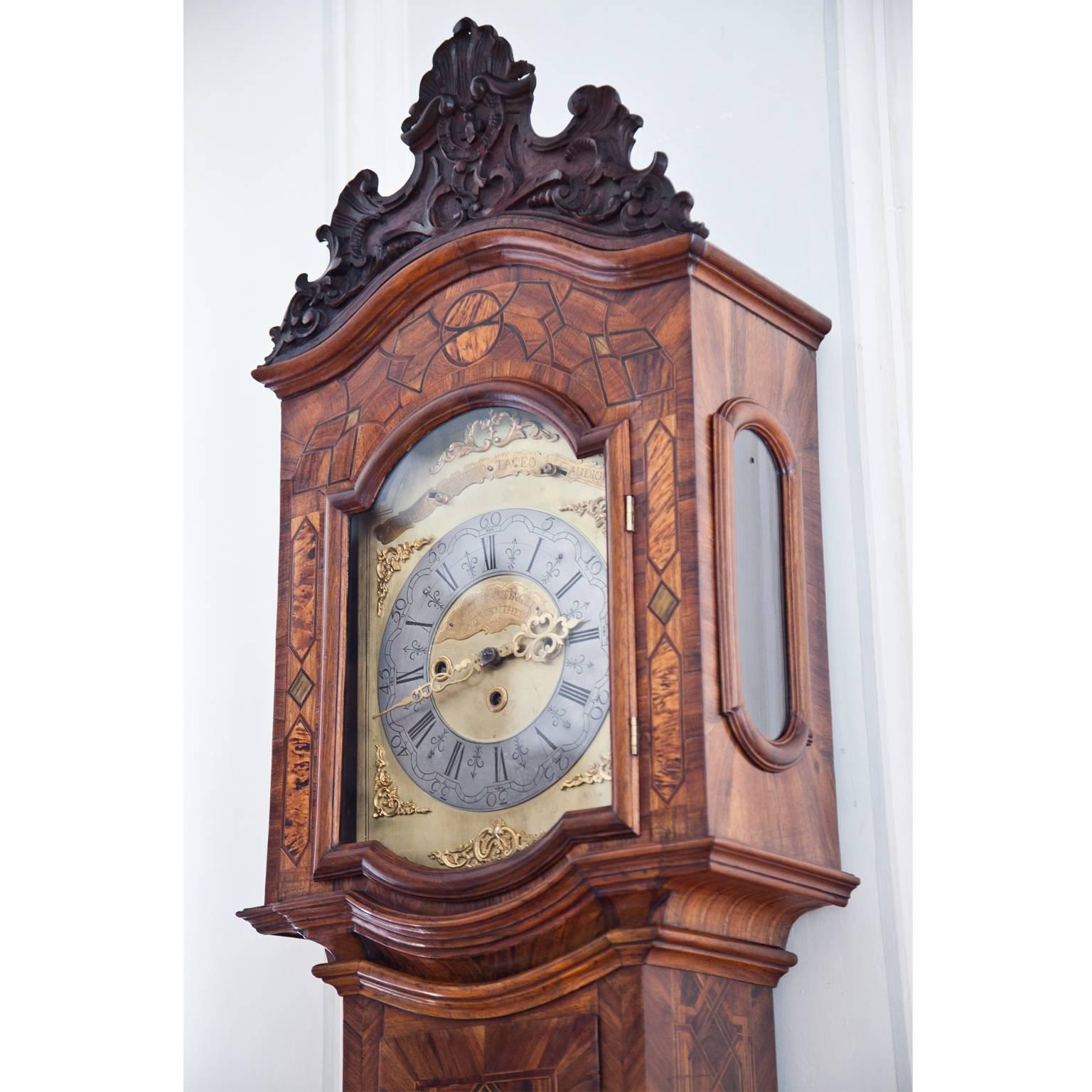 Grandfather Clock, Southern Germany 18th Century In Excellent Condition In Greding, DE