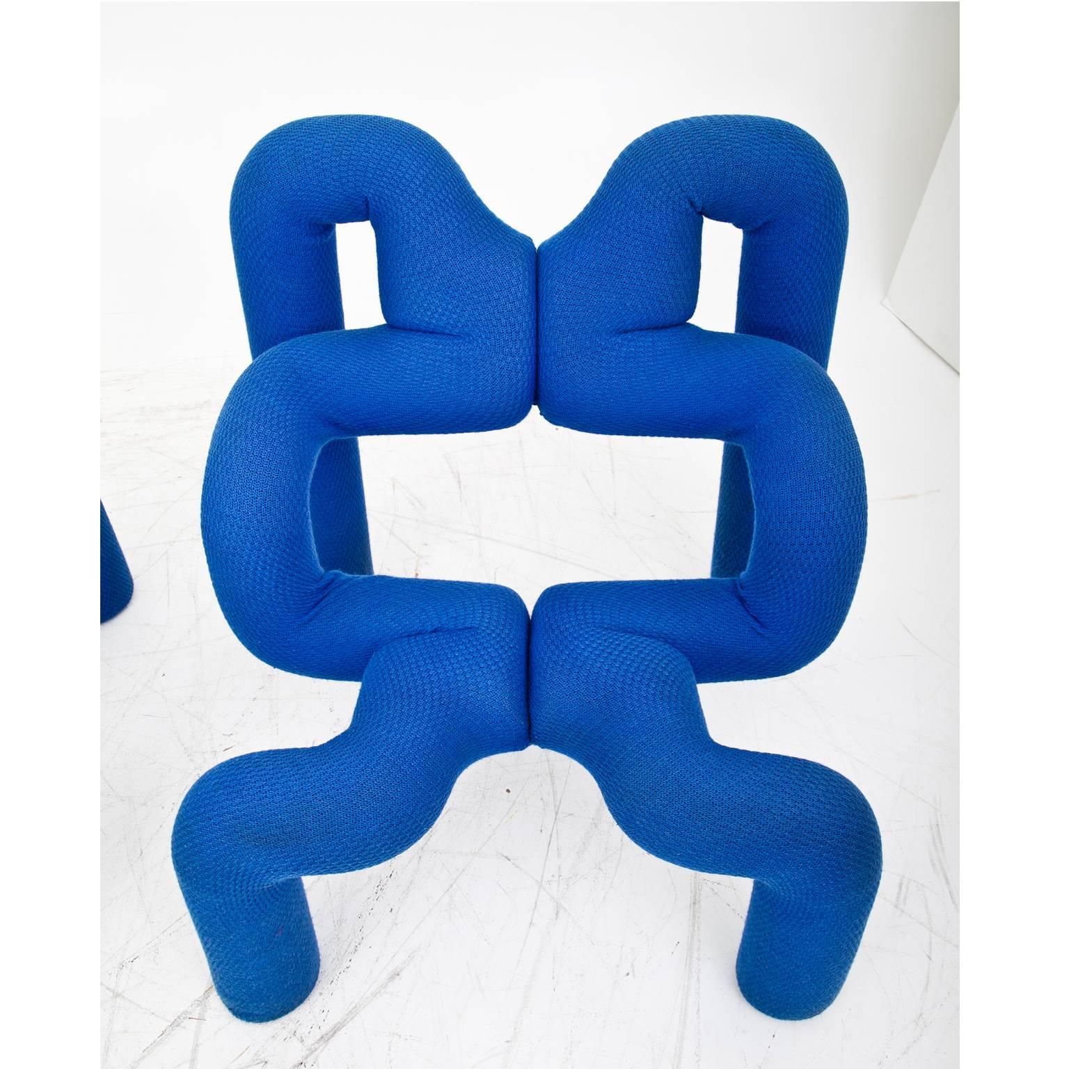 'Ekstrem' Lounge Chairs Byterje Ekström, Norway, 1980s 1