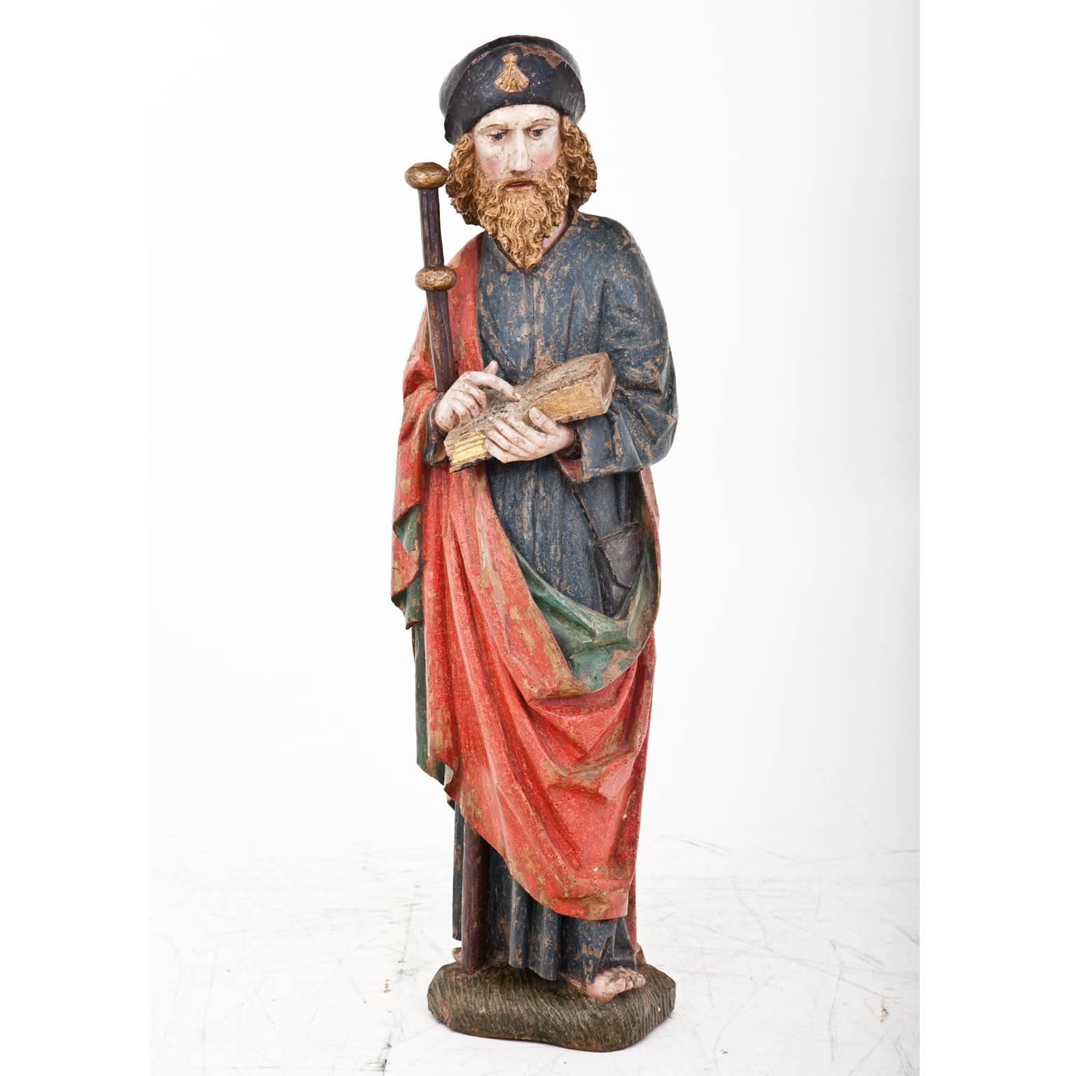 Gothic Sculpture of Saint James the Great ca. 1500 3