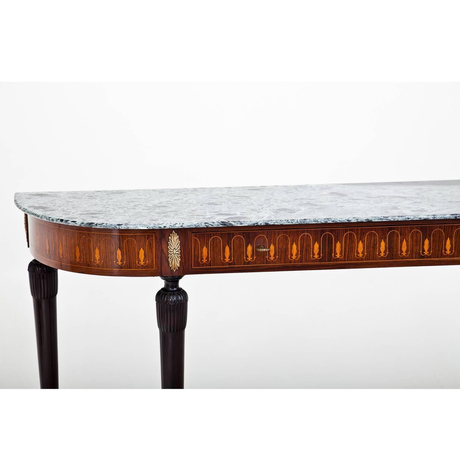 Mid-Century Modern Console Table by Palazzi Dell'arte Cantù, Italy, 1940s