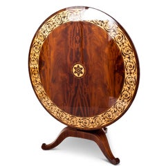 Biedermeier Salon Table, Saxony, 1830s