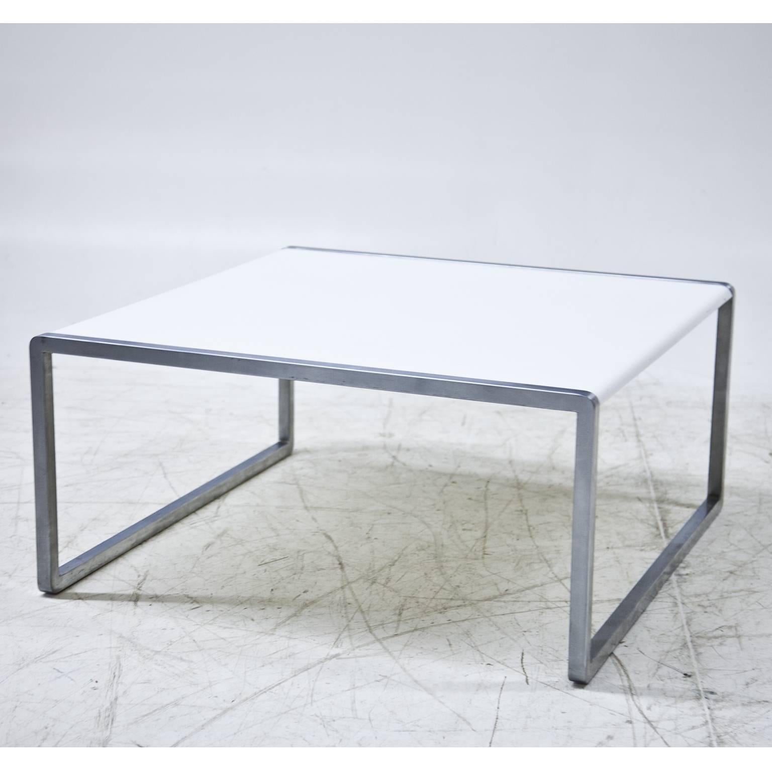 Metal Coffee Tables Attributed to Tecno, Italy, 20th Century