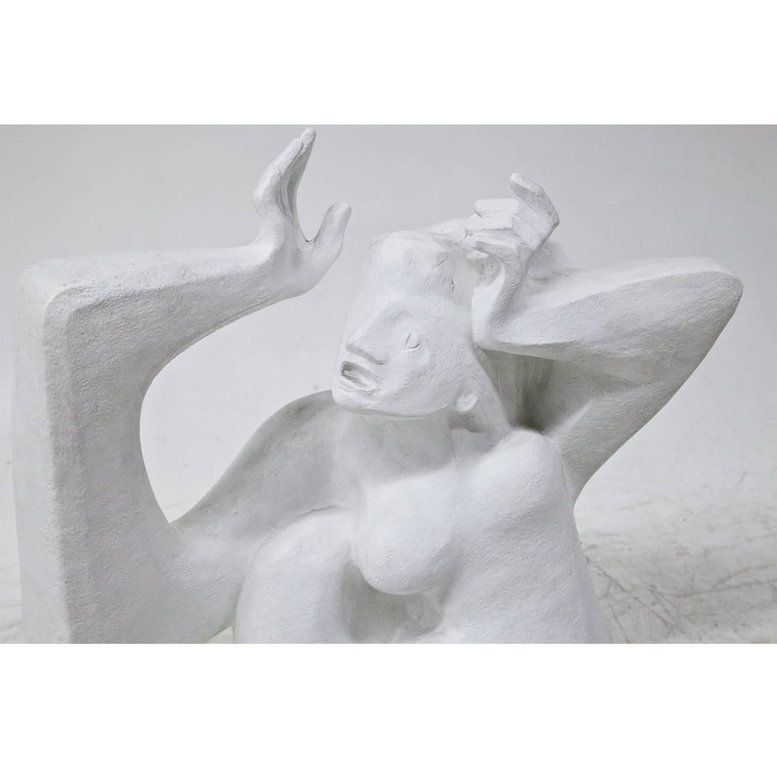Italian Modern Plaster Sculpture, Italy, Mid-20th Century